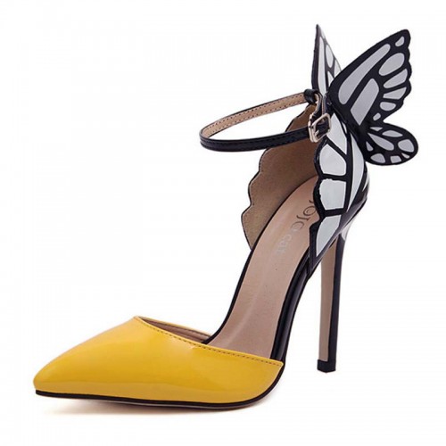 Butterfly Inspired Half Covered Heels